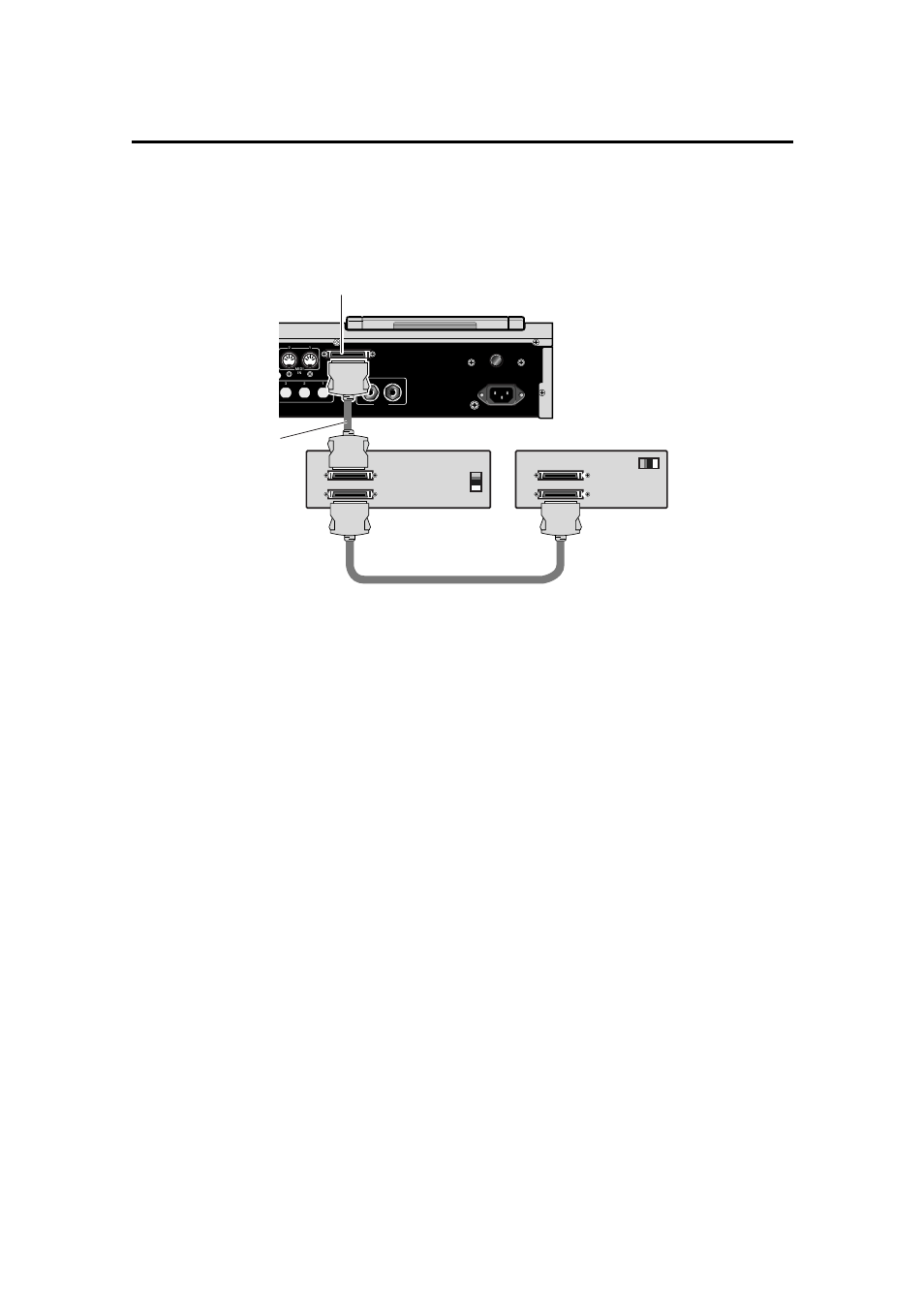 Notes on using scsi drives, Connecting an external scsi drive, Scsi cables | Akai MPC 2000xl User Manual | Page 200 / 208