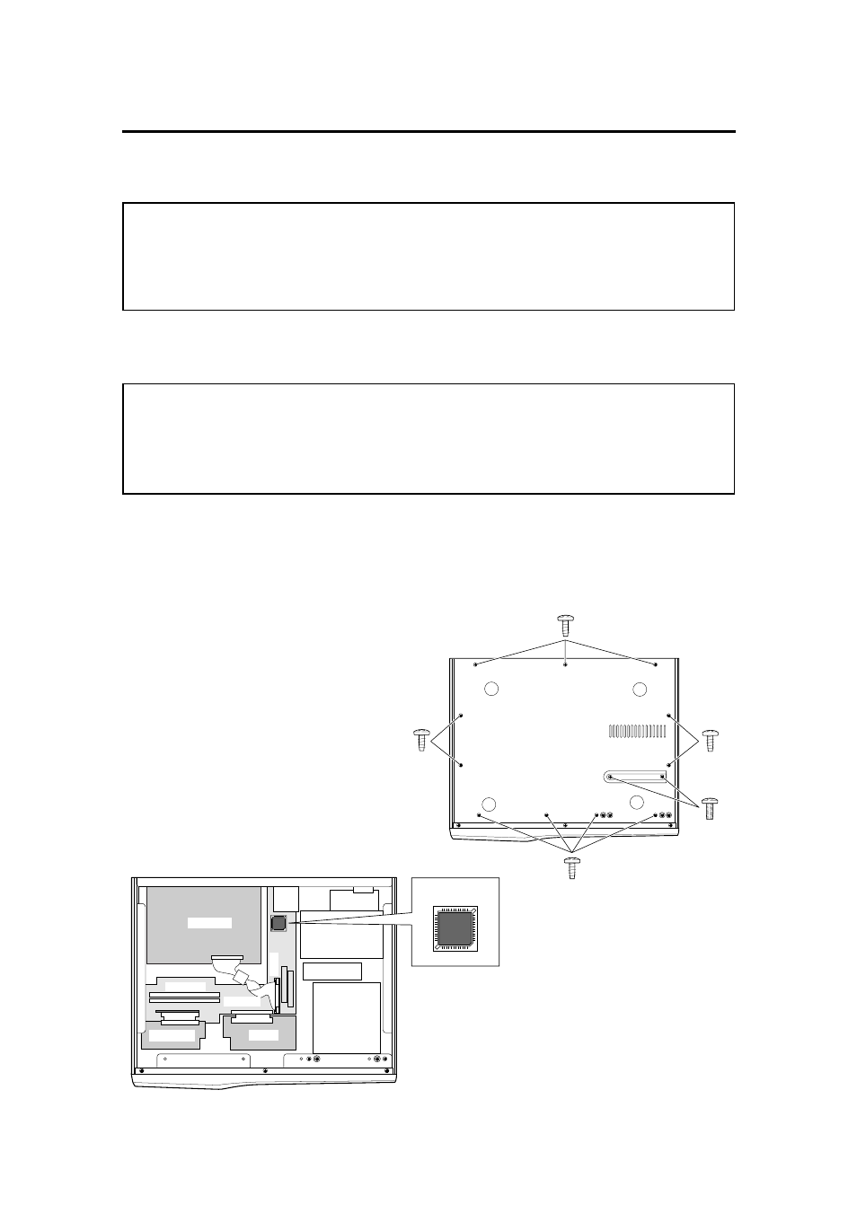 Installing the options—to service technicians, Locations of the mpc2000xl option boards | Akai MPC 2000xl User Manual | Page 202 / 208