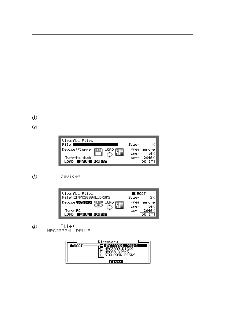 Basic functions, Loading and playing programs | Akai MPC 2000xl User Manual | Page 27 / 208
