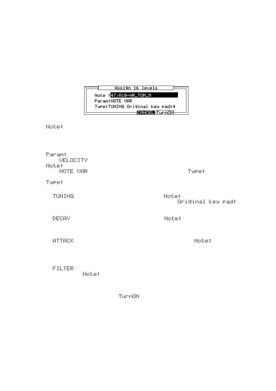 The 16 levels key | Akai MPC 2000xl User Manual | Page 33 / 208