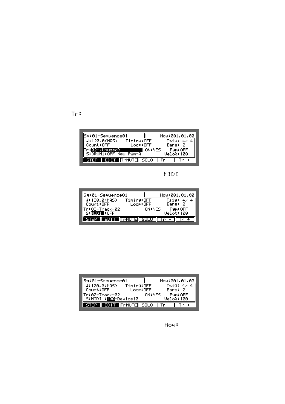 Example 3: recording with external midi equipment | Akai MPC 2000xl User Manual | Page 41 / 208