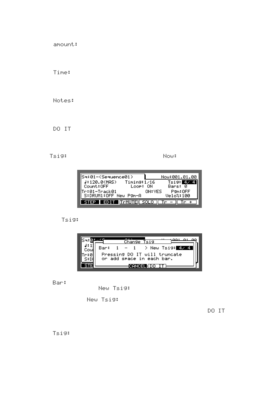 Setting the beat | Akai MPC 2000xl User Manual | Page 52 / 208