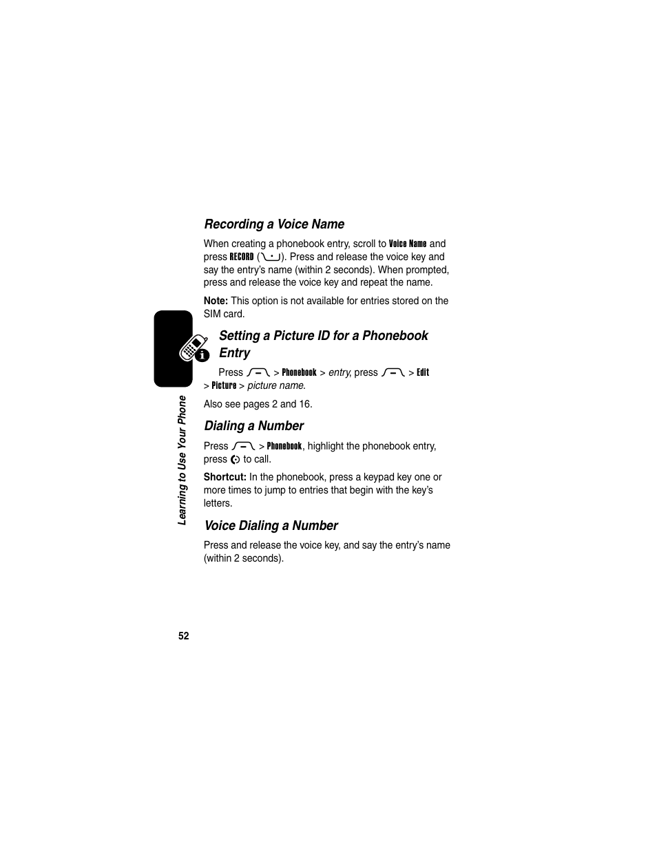 Motorola RAZR V3 User Manual | Page 54 / 110