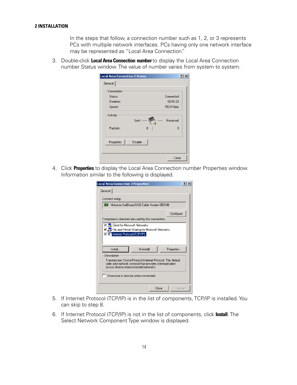 Motorola sb6120 User Manual | Page 22 / 40