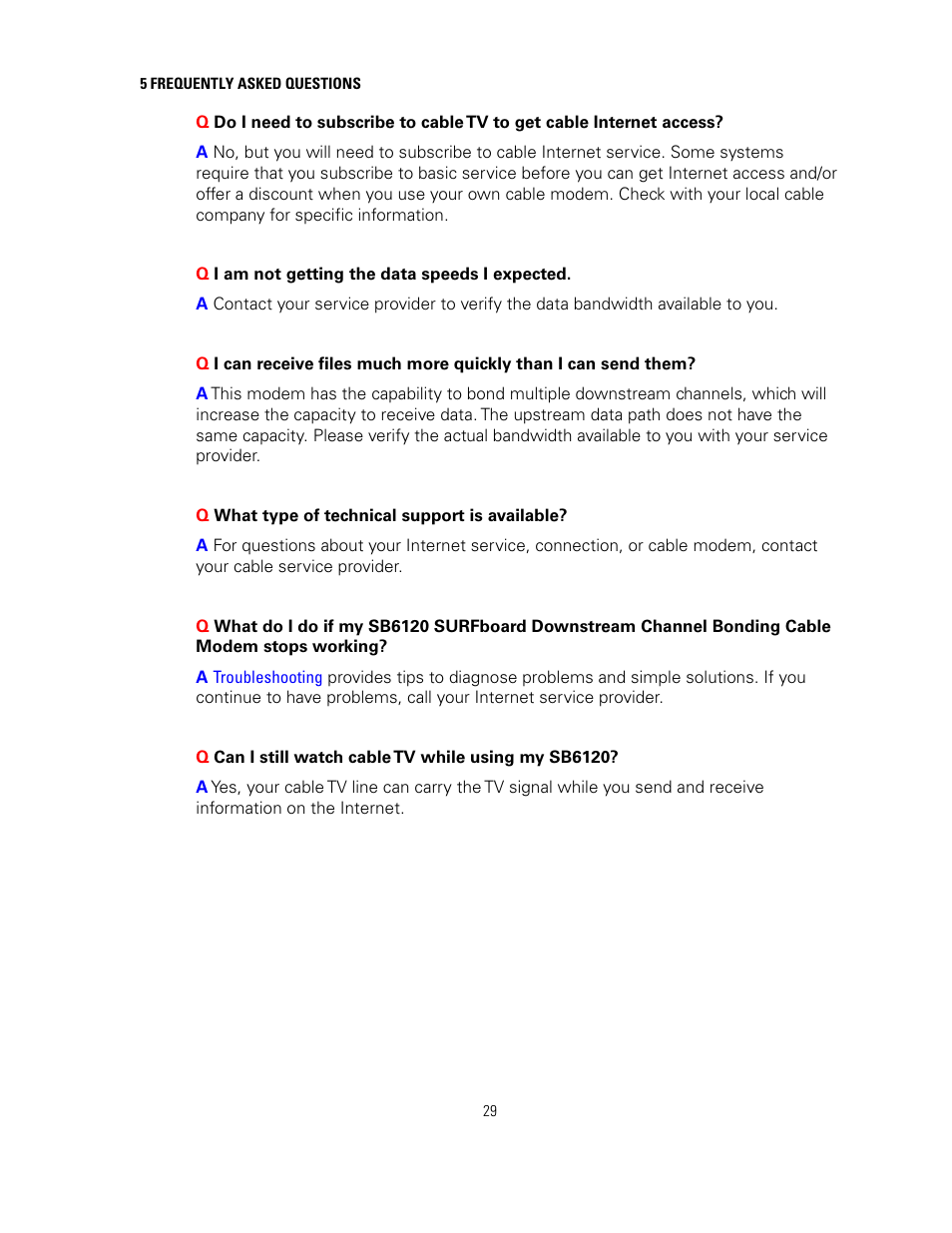 Motorola sb6120 User Manual | Page 37 / 40