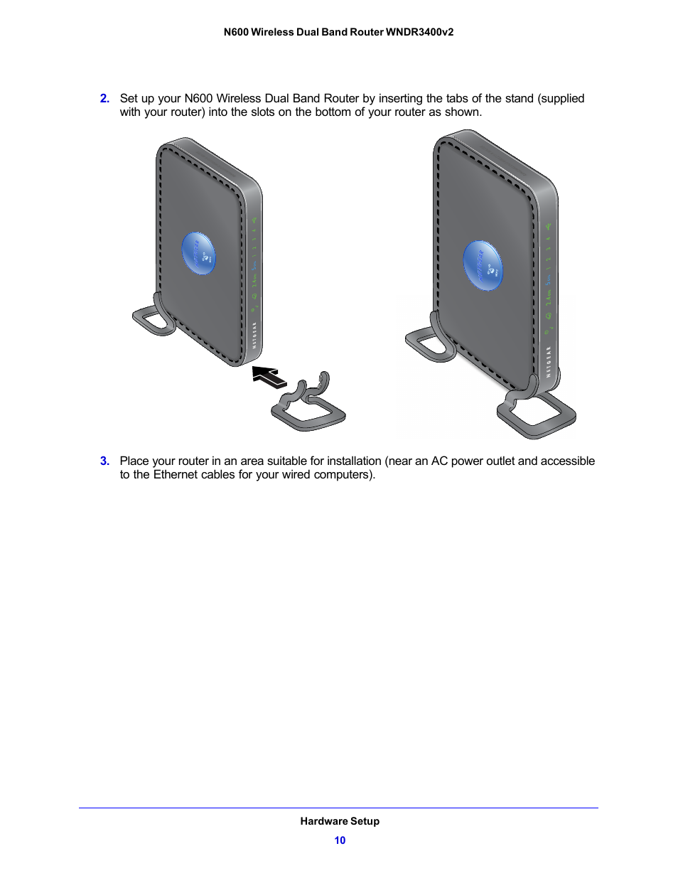 NETGEAR N600 Wireless Dual Band Router WNDR3400v2 User Manual | Page 10 / 120