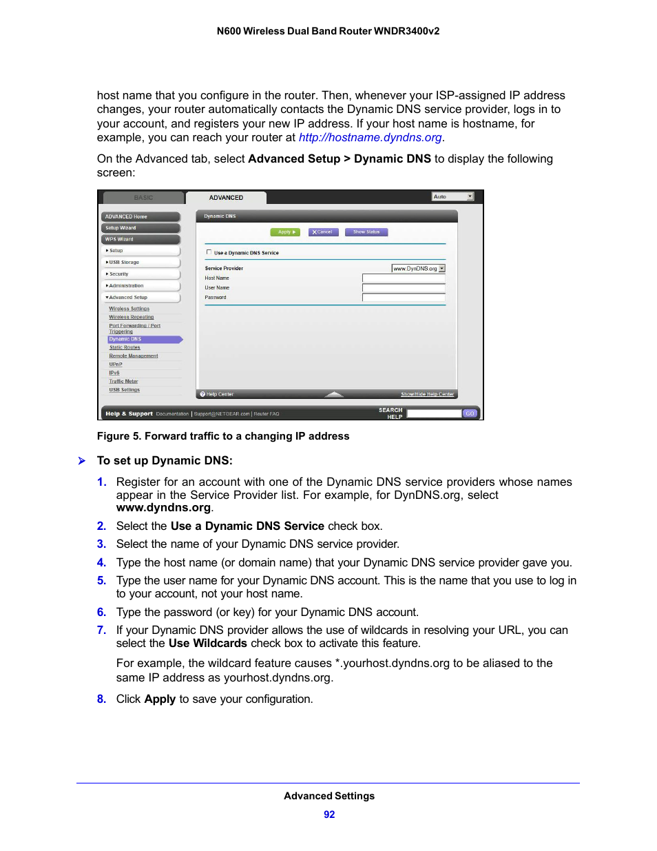 NETGEAR N600 Wireless Dual Band Router WNDR3400v2 User Manual | Page 92 / 120