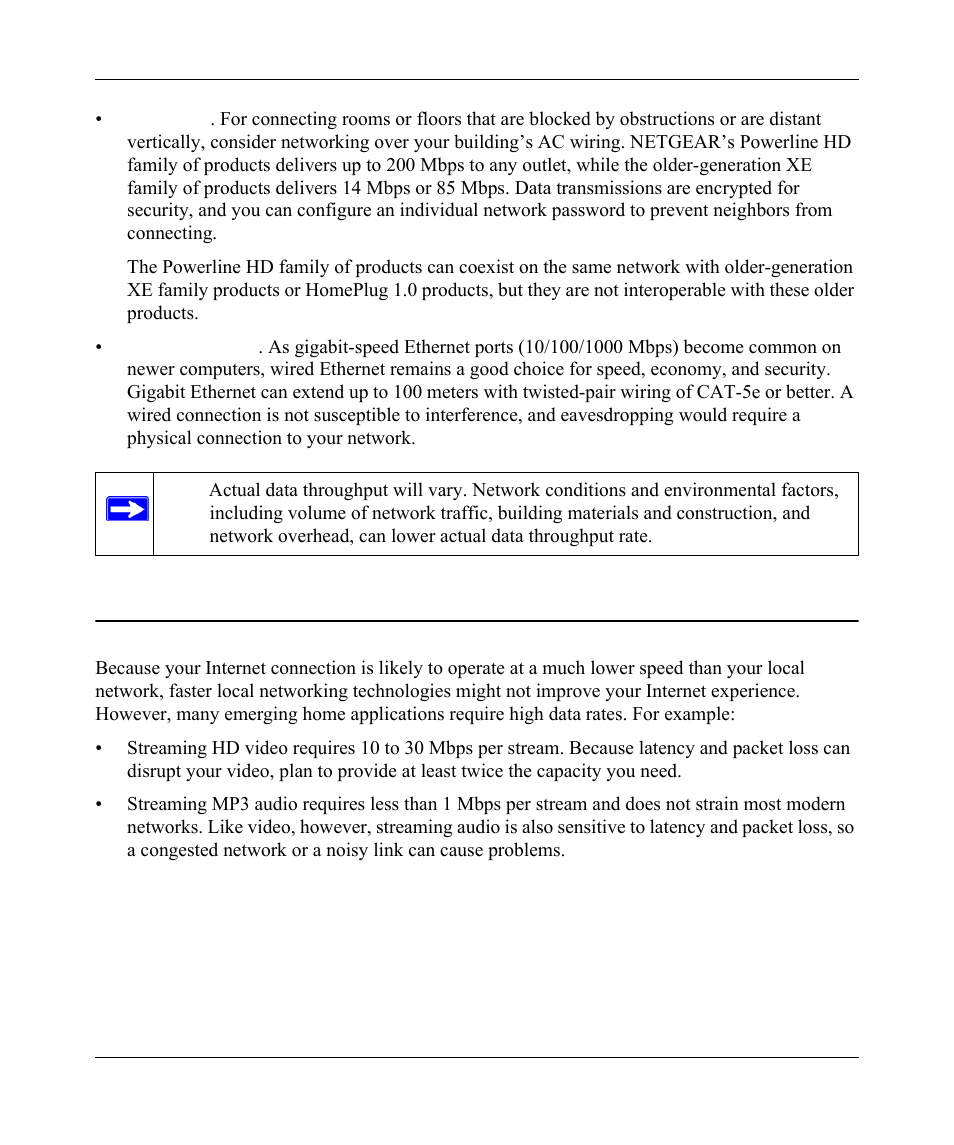 Assessing your speed requirements, Assessing your speed requirements -2 | NETGEAR wndr3700 User Manual | Page 100 / 149