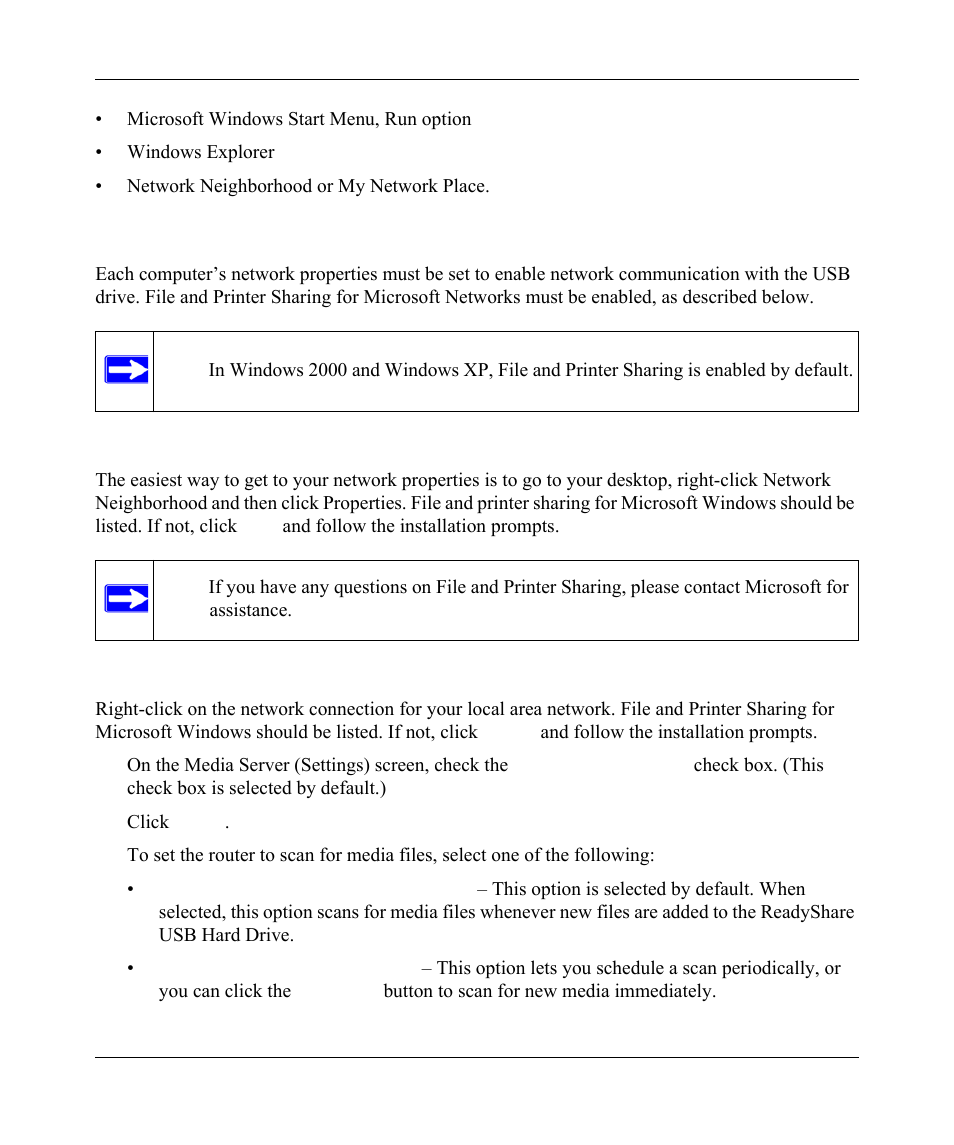 Enabling file and printer sharing, Enabling file and printer sharing -13 | NETGEAR wndr3700 User Manual | Page 125 / 149