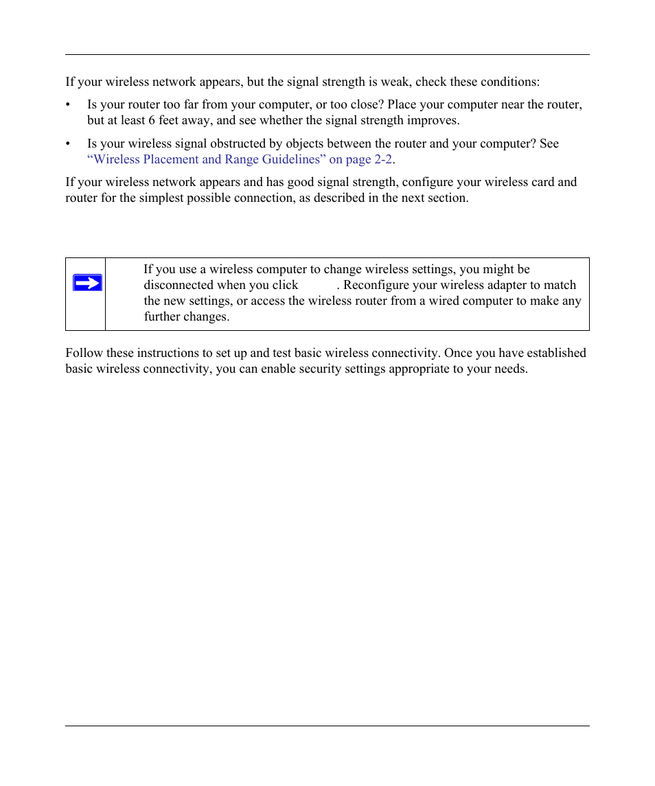 Setting up and testing basic wireless connectivity | NETGEAR wndr3700 User Manual | Page 135 / 149