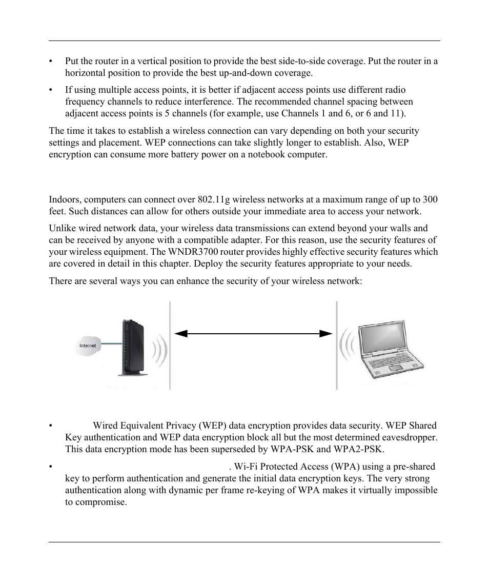 Wireless security options, Wireless security options -3 | NETGEAR wndr3700 User Manual | Page 25 / 149