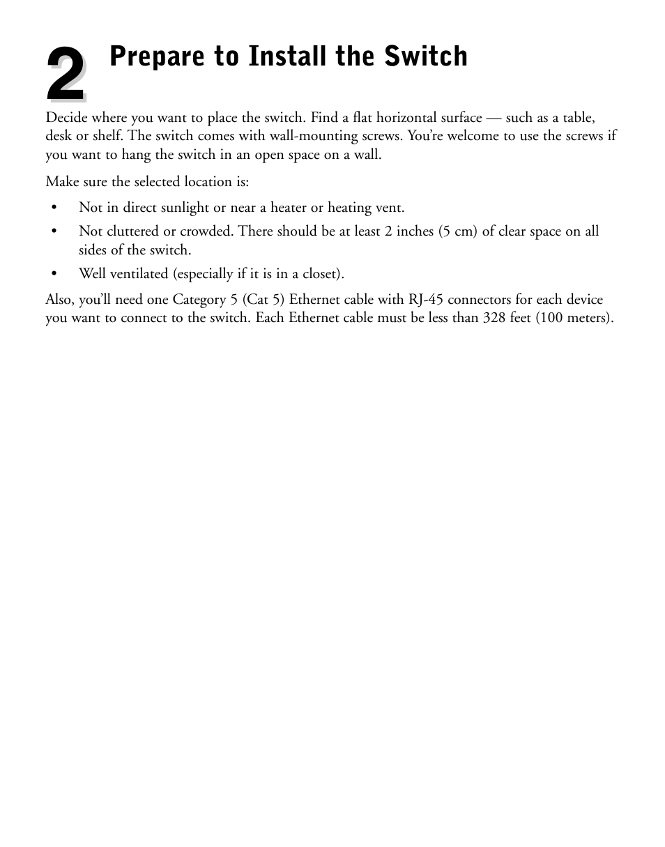 NETGEAR 10/100/1000 Mbps Gigabit Ethernet GS108 User Manual | Page 5 / 8