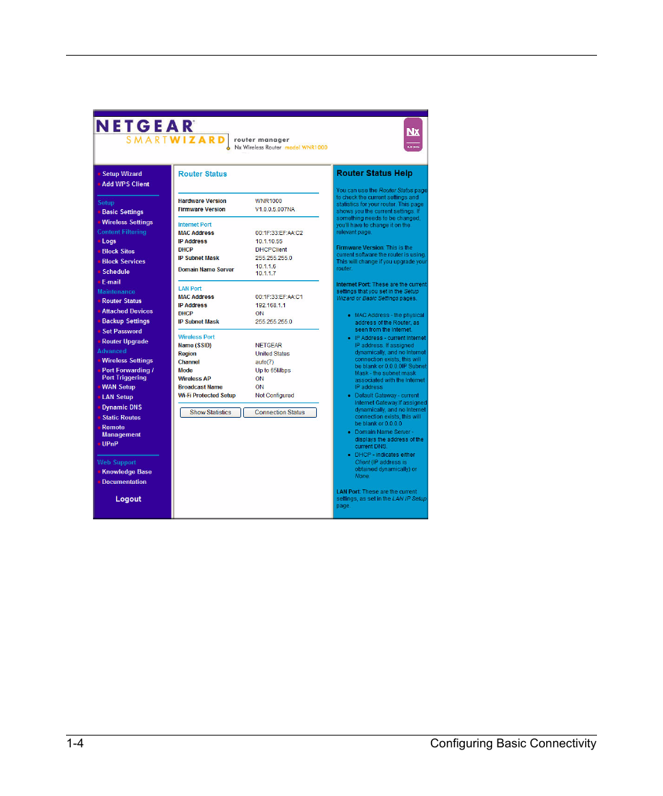 NETGEAR N150 Wireless Router WNR1000 User Manual | Page 18 / 122