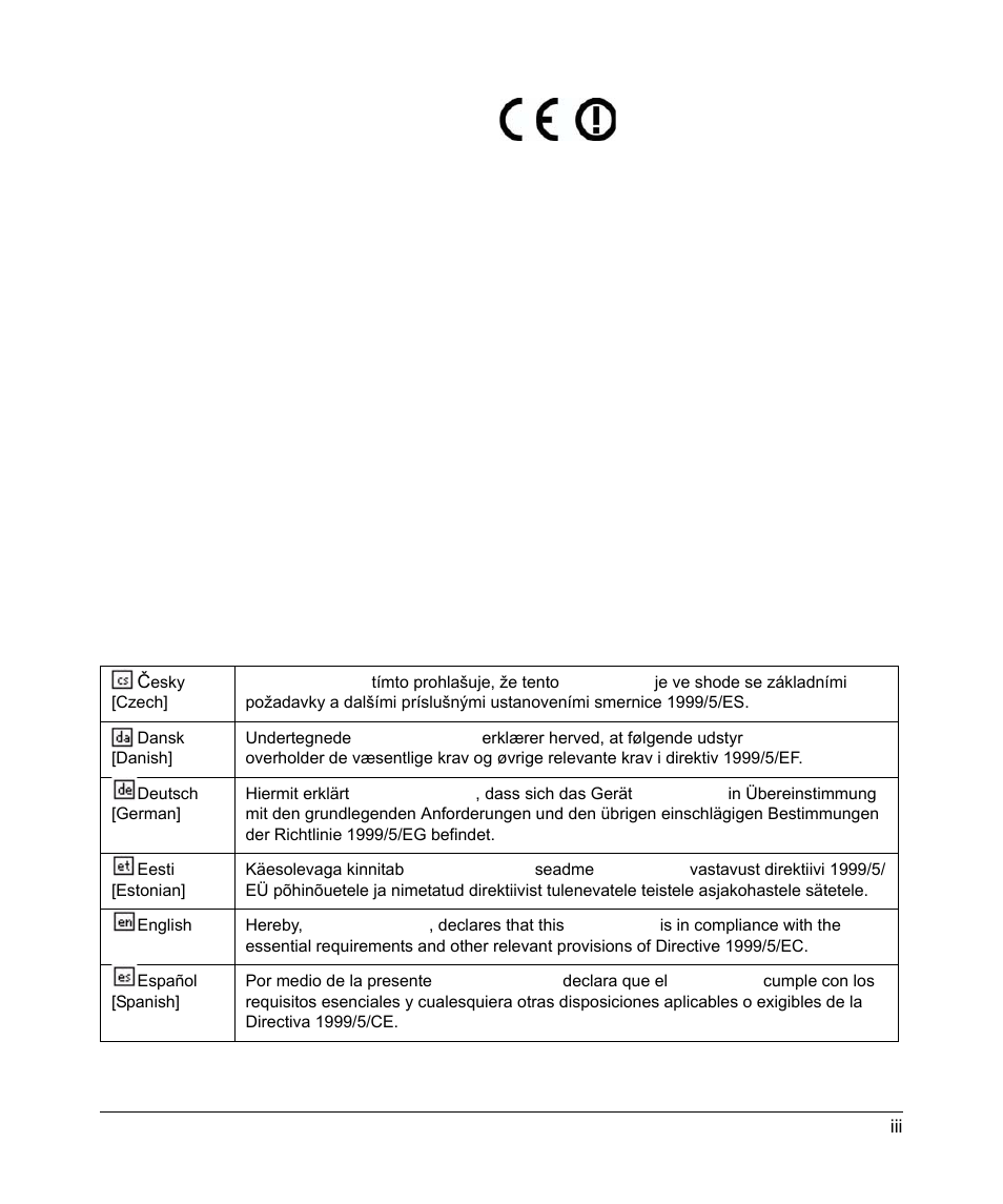 Europe – eu declaration of conformity | NETGEAR N150 Wireless Router WNR1000 User Manual | Page 3 / 122