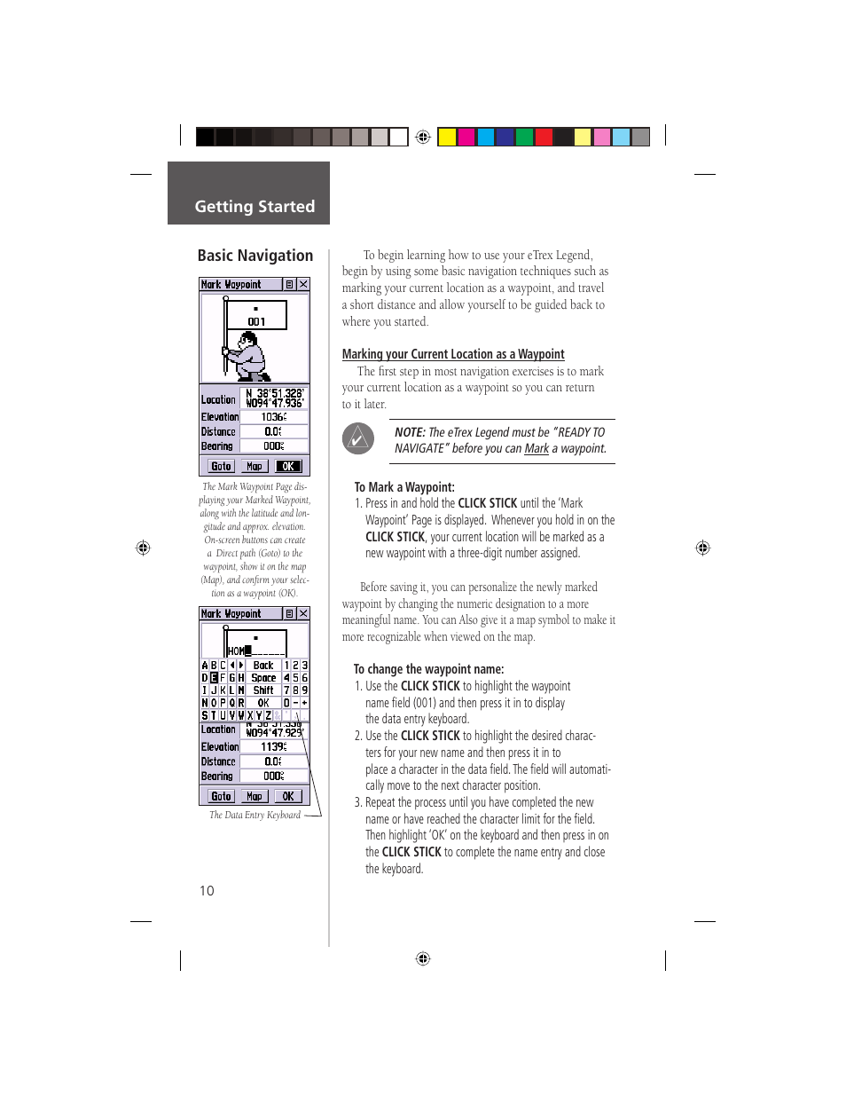 Garmin eTrex Legend User Manual | Page 16 / 68