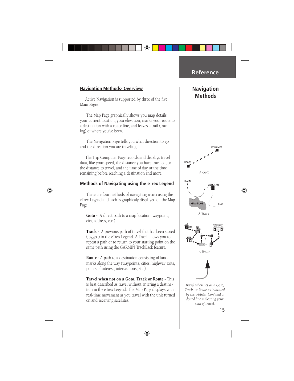 Garmin eTrex Legend User Manual | Page 21 / 68