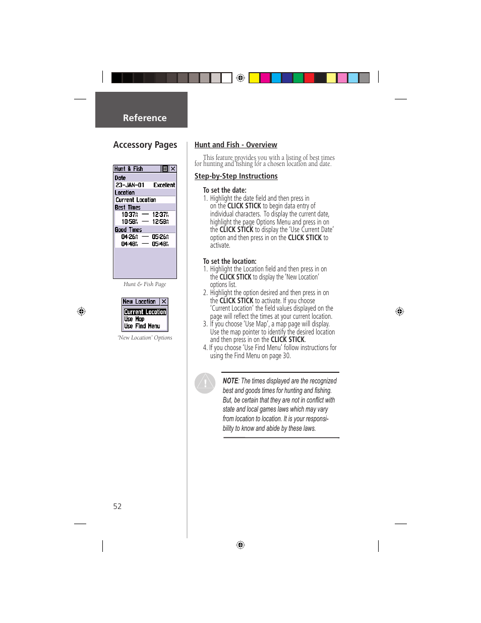 Garmin eTrex Legend User Manual | Page 58 / 68