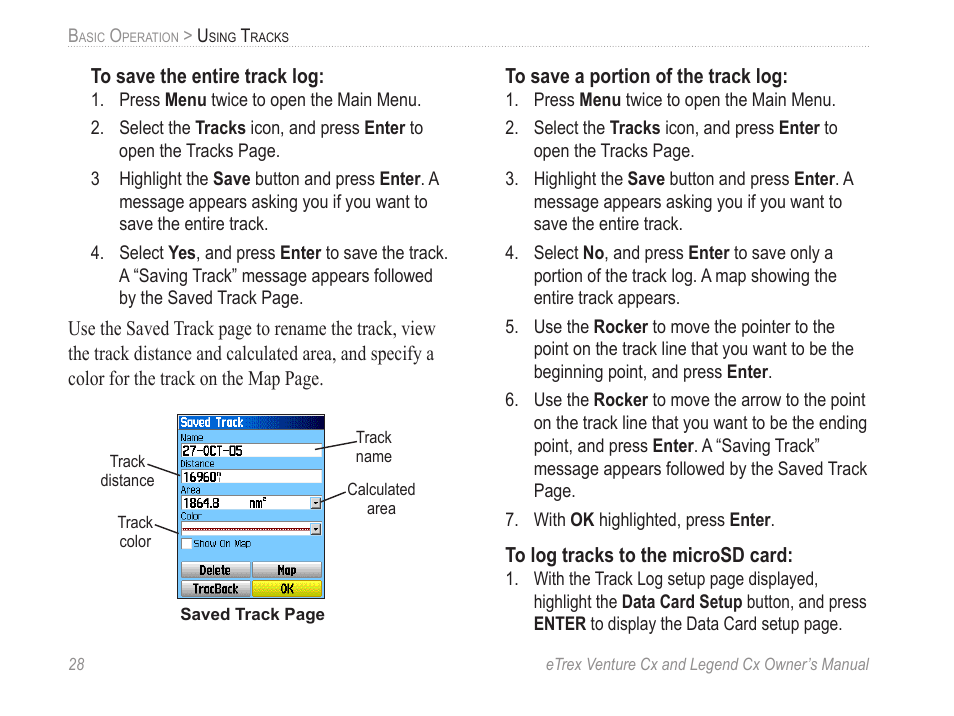 Garmin eTrex Legend Cx User Manual | Page 38 / 96
