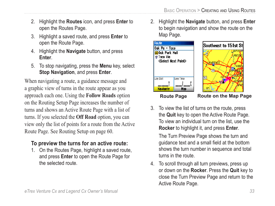 Garmin eTrex Legend Cx User Manual | Page 43 / 96