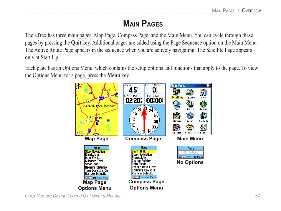 Garmin eTrex Legend Cx User Manual | Page 47 / 96