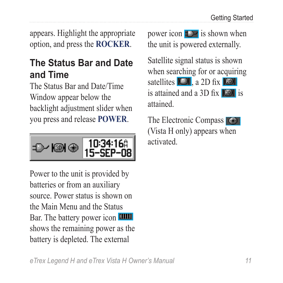 Garmin eTrex Legend H User Manual | Page 13 / 68