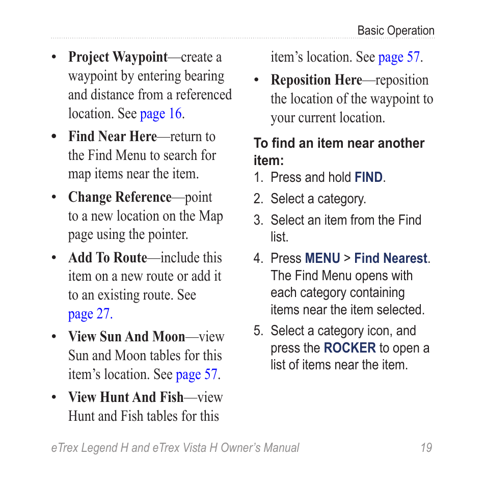 Garmin eTrex Legend H User Manual | Page 21 / 68