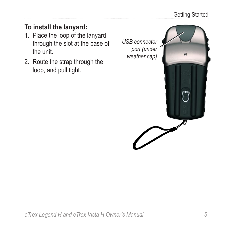 Garmin eTrex Legend H User Manual | Page 7 / 68