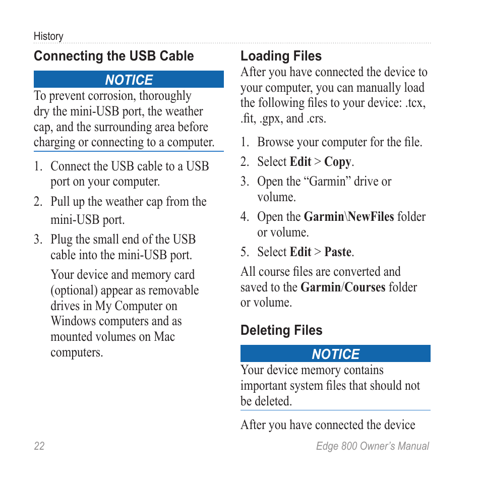 Garmin Edge 800 User Manual | Page 26 / 60