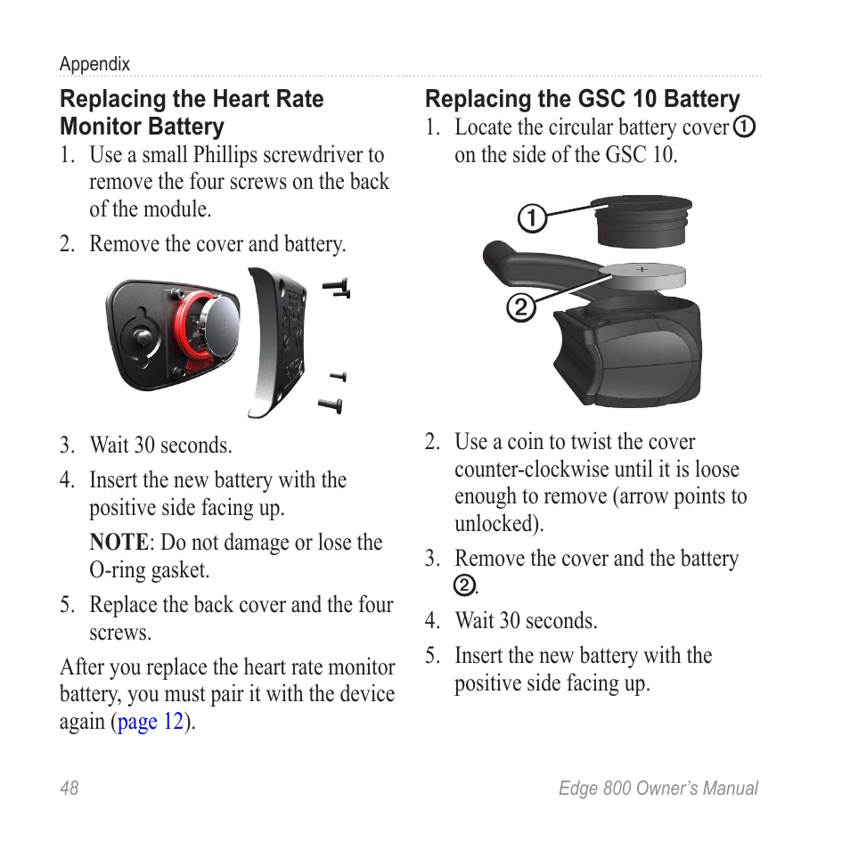 Garmin Edge 800 User Manual | Page 52 / 60