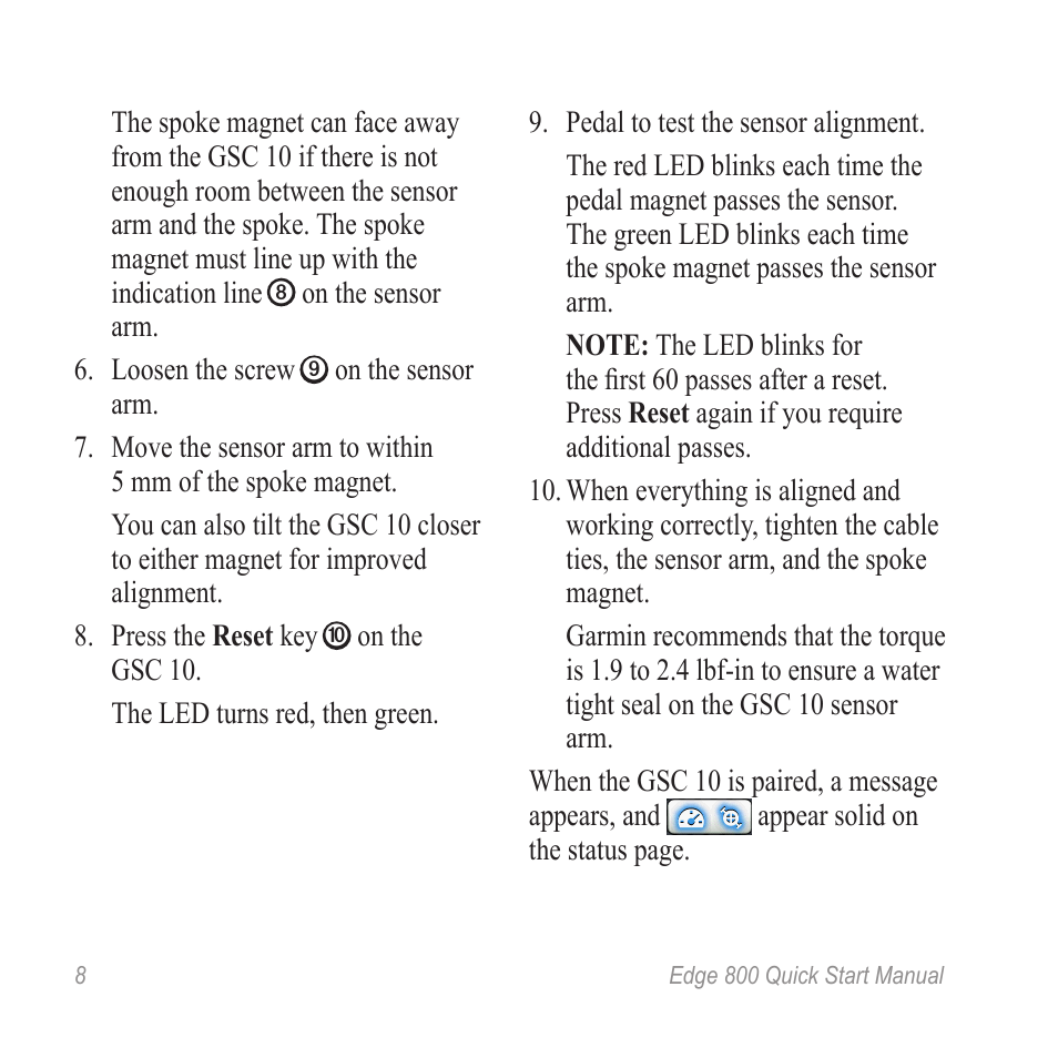 Garmin Edge 800 User Manual | Page 10 / 16