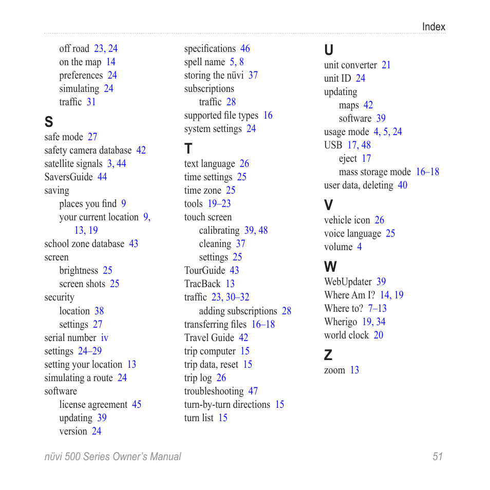 Garmin nuvi 500 User Manual | Page 57 / 58