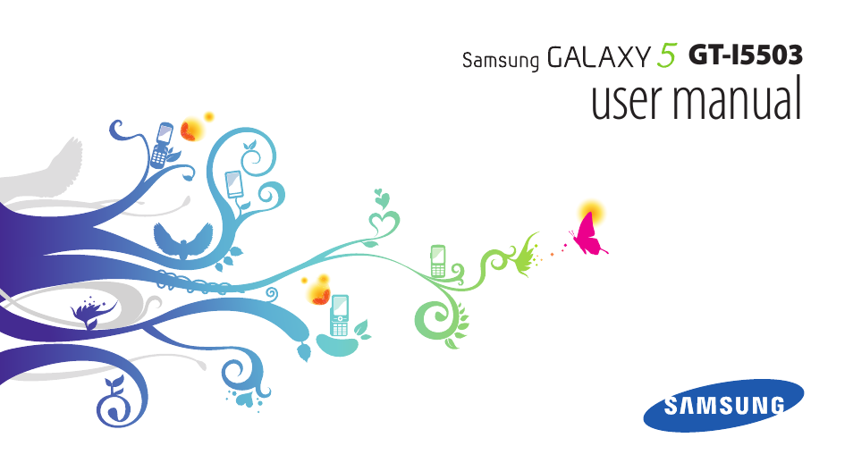 Samsung Galaxy 5 i5503 User Manual | 105 pages