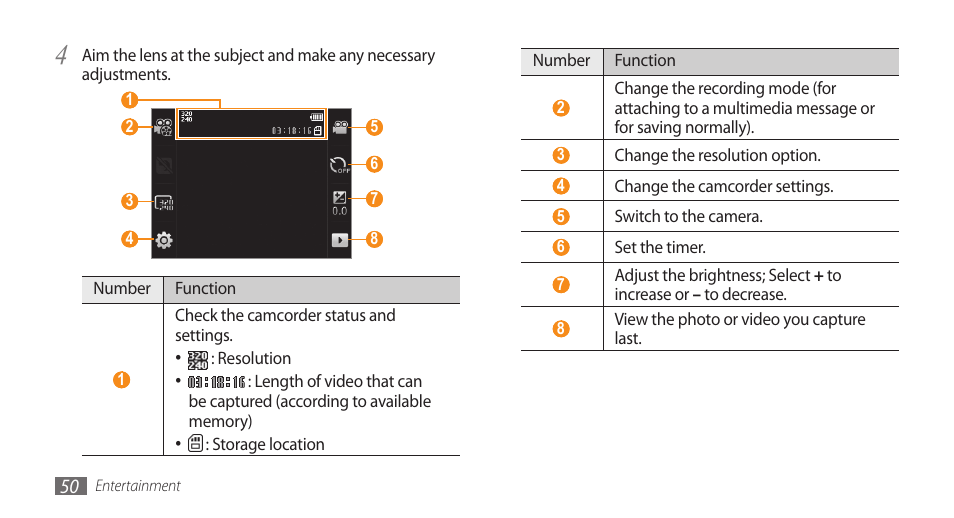 Samsung Galaxy 5 i5503 User Manual | Page 50 / 105