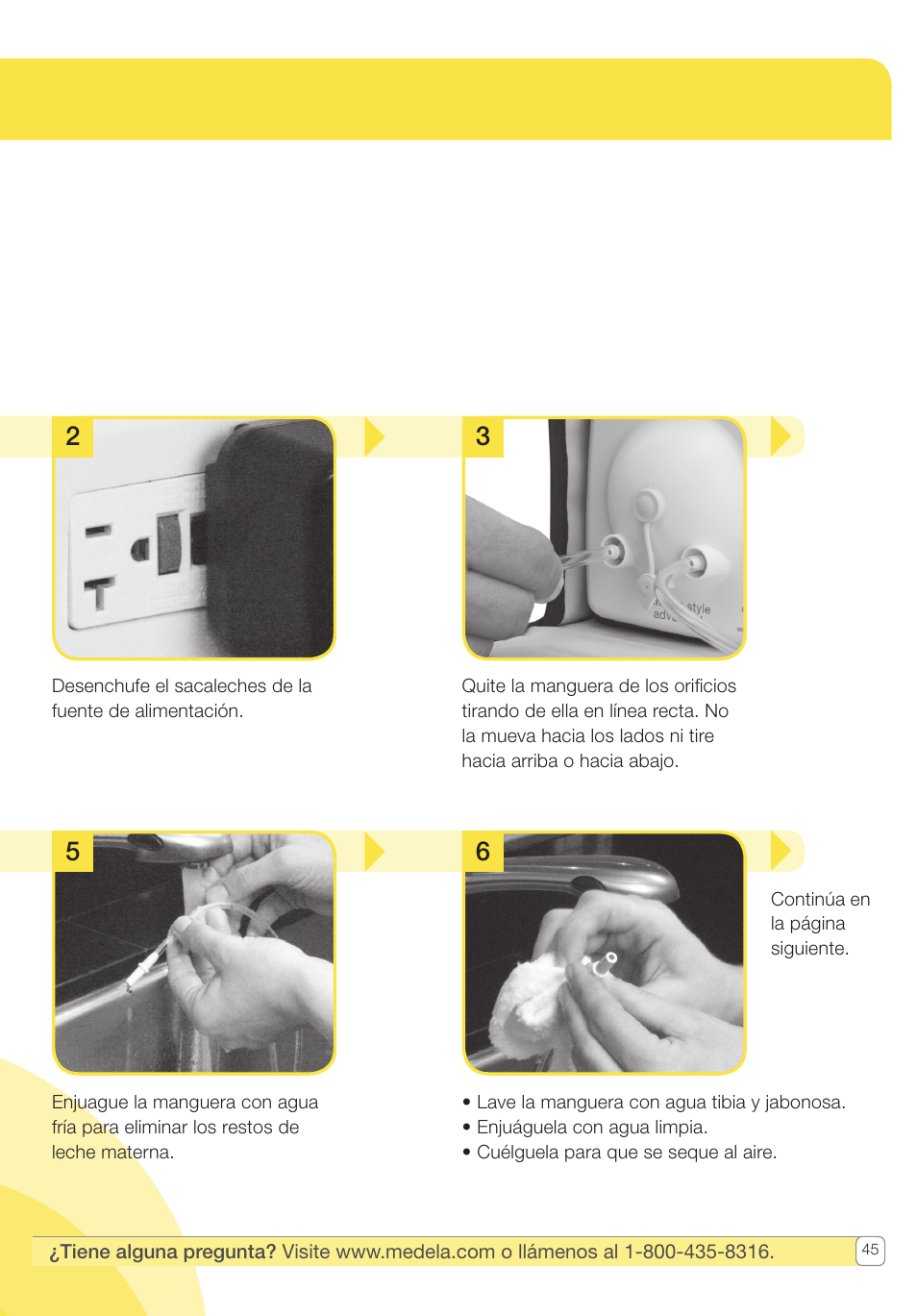 Medela Pump In Style User Manual | Page 45 / 100