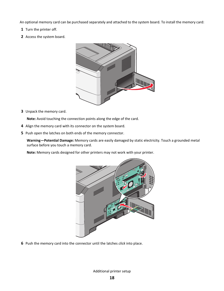 Lexmark E260dn User Manual | Page 18 / 142