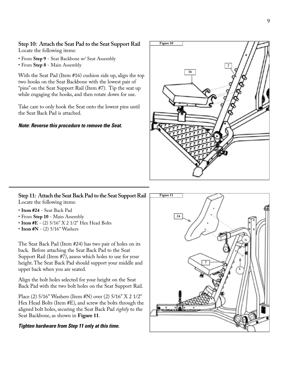 Bowflex Xtreme 2 User Manual | Page 11 / 23