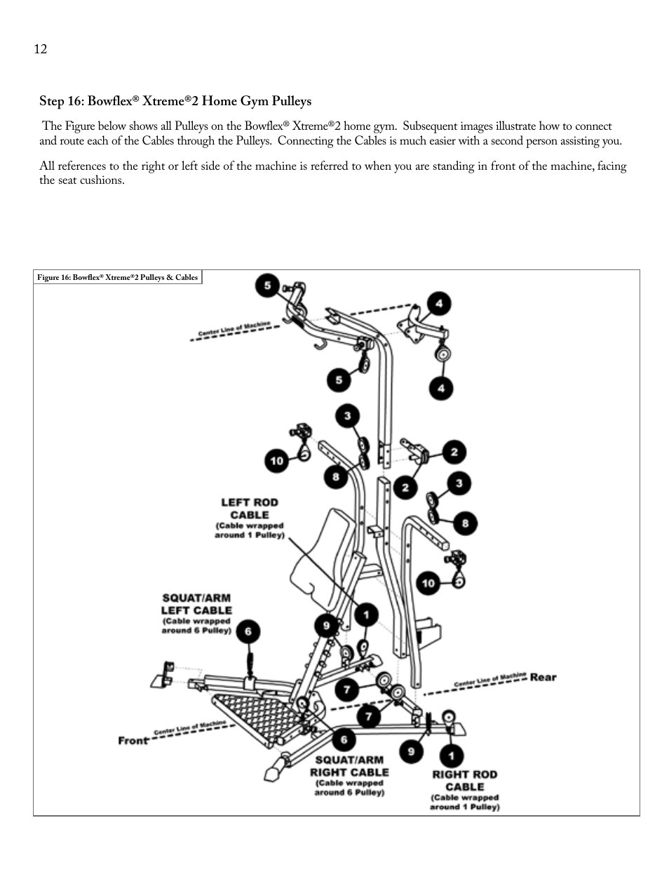 Bowflex Xtreme 2 User Manual | Page 14 / 23