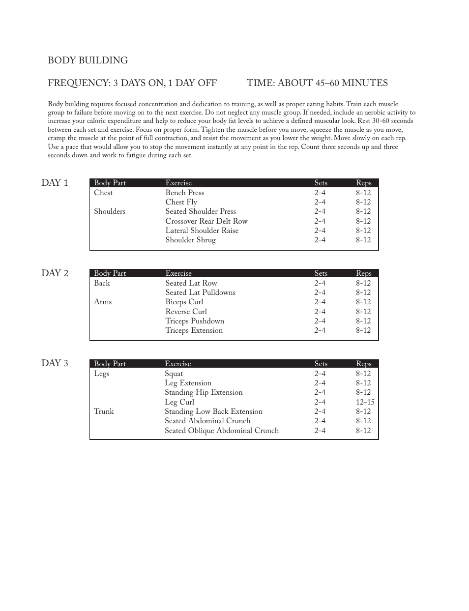 Bowflex Xtreme 2 User Manual | Page 13 / 73