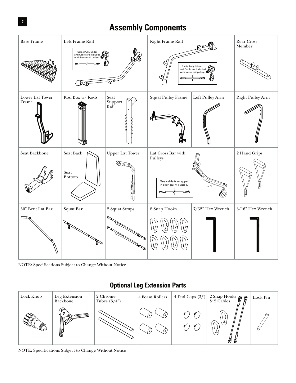 Bowflex Xtreme User Manual | Page 4 / 90