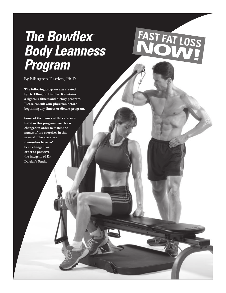 The bowflex, Body leanness program, Fast fat loss | Bowflex Xtreme User Manual | Page 65 / 90