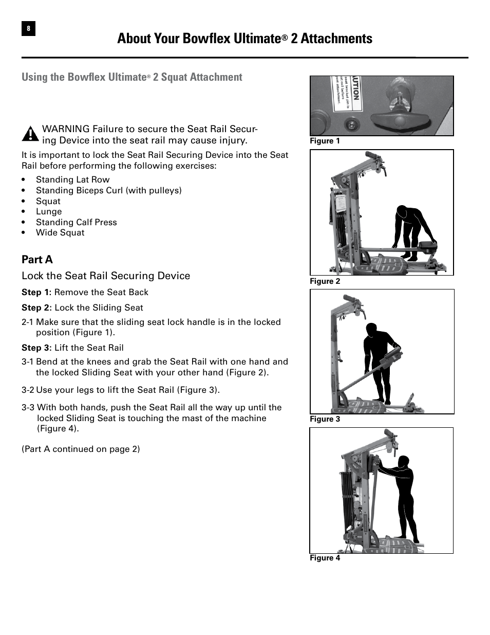 About your bowflex ultimate, 2 attachments | Bowflex Ultimate 2 User Manual | Page 10 / 88