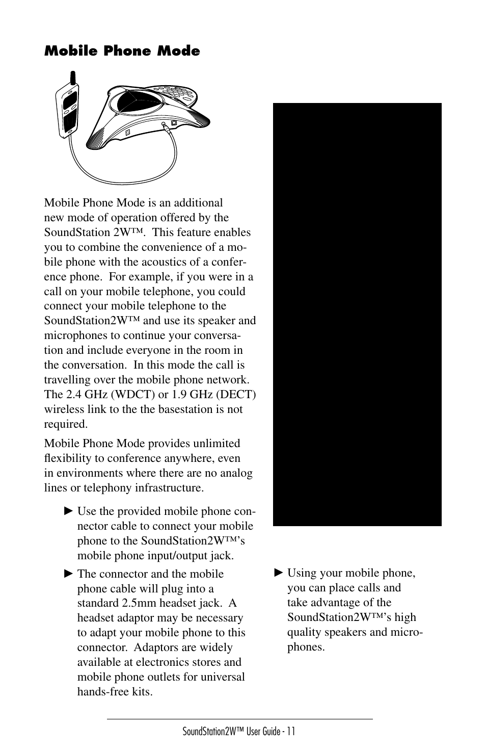 Polycom SoundStation 2W User Manual | Page 11 / 46