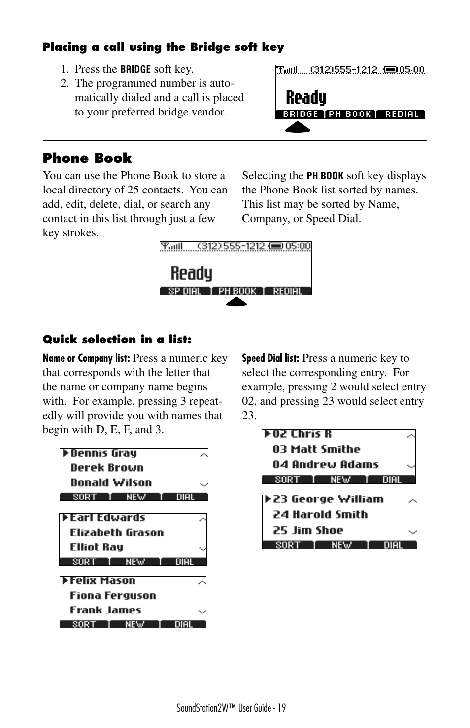 Polycom SoundStation 2W User Manual | Page 19 / 46