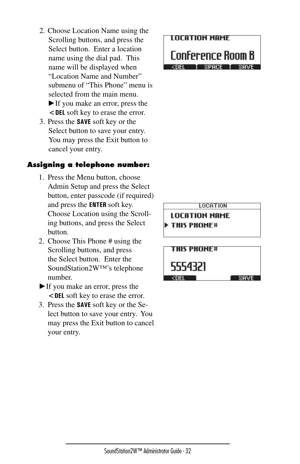 Polycom SoundStation 2W User Manual | Page 32 / 46