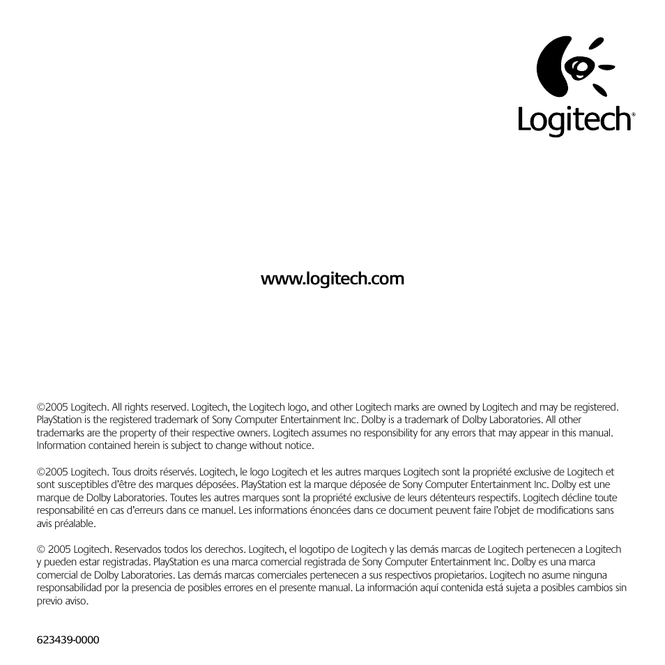 Logitech X-530 User Manual | Page 10 / 10