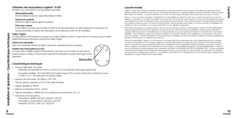 Logitech X-530 User Manual | Page 6 / 10