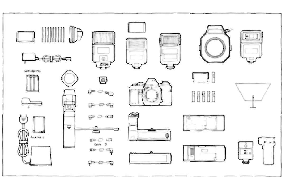 Accessories (minolta program system) | Minolta X-700 User Manual | Page 55 / 63