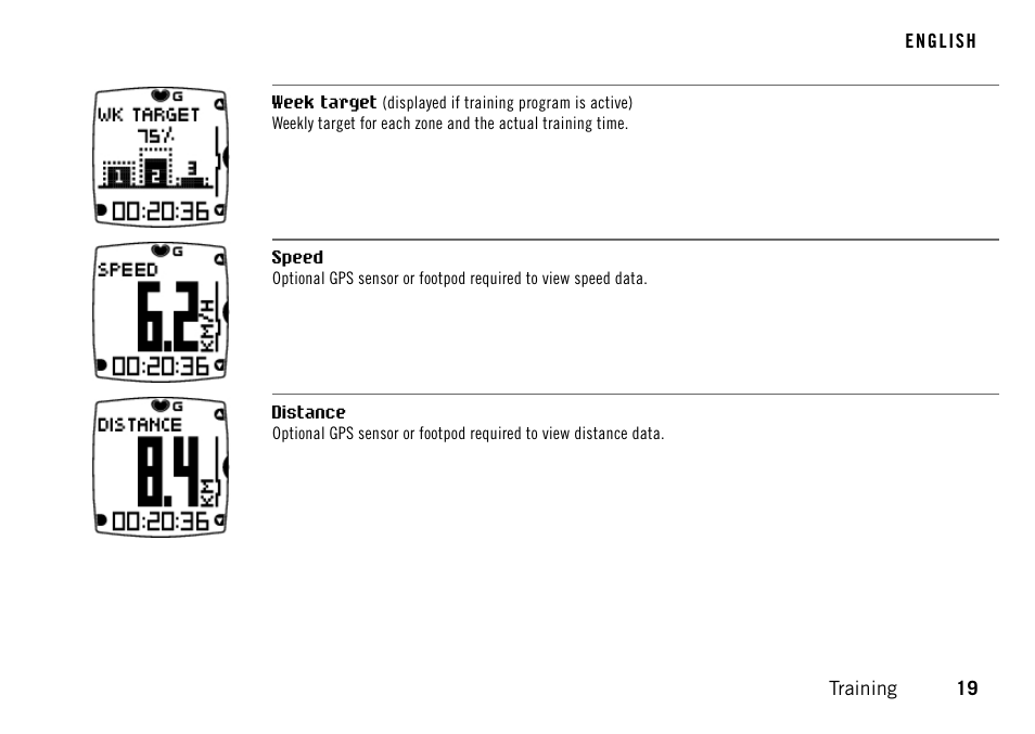 POLAR FT60 User Manual | Page 19 / 45