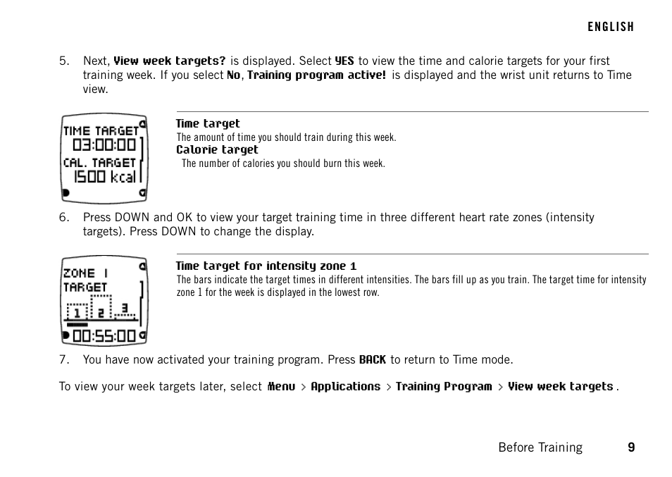POLAR FT60 User Manual | Page 9 / 45