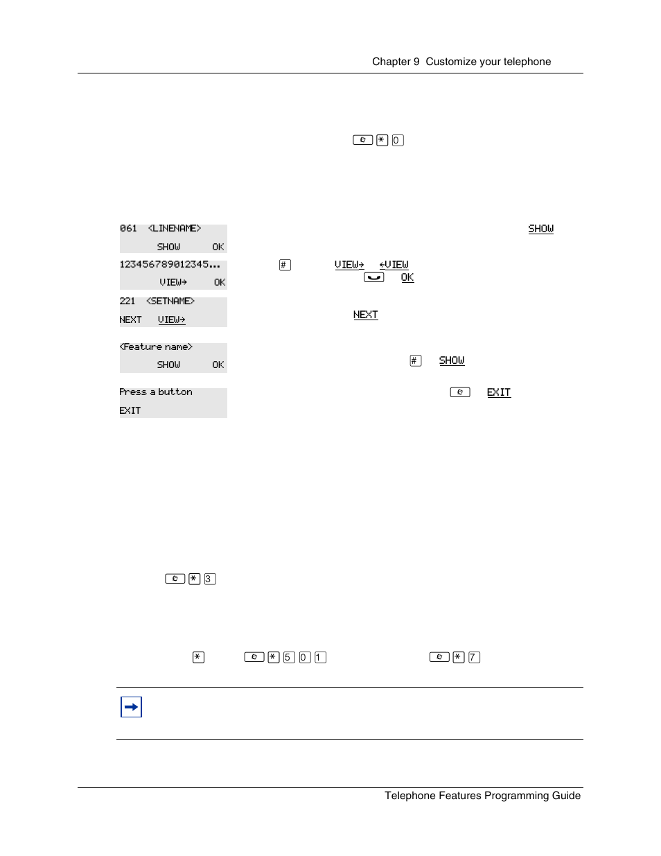 Button inquiry, Programming feature codes, Programming | Nortel Networks T7316 User Manual | Page 101 / 188